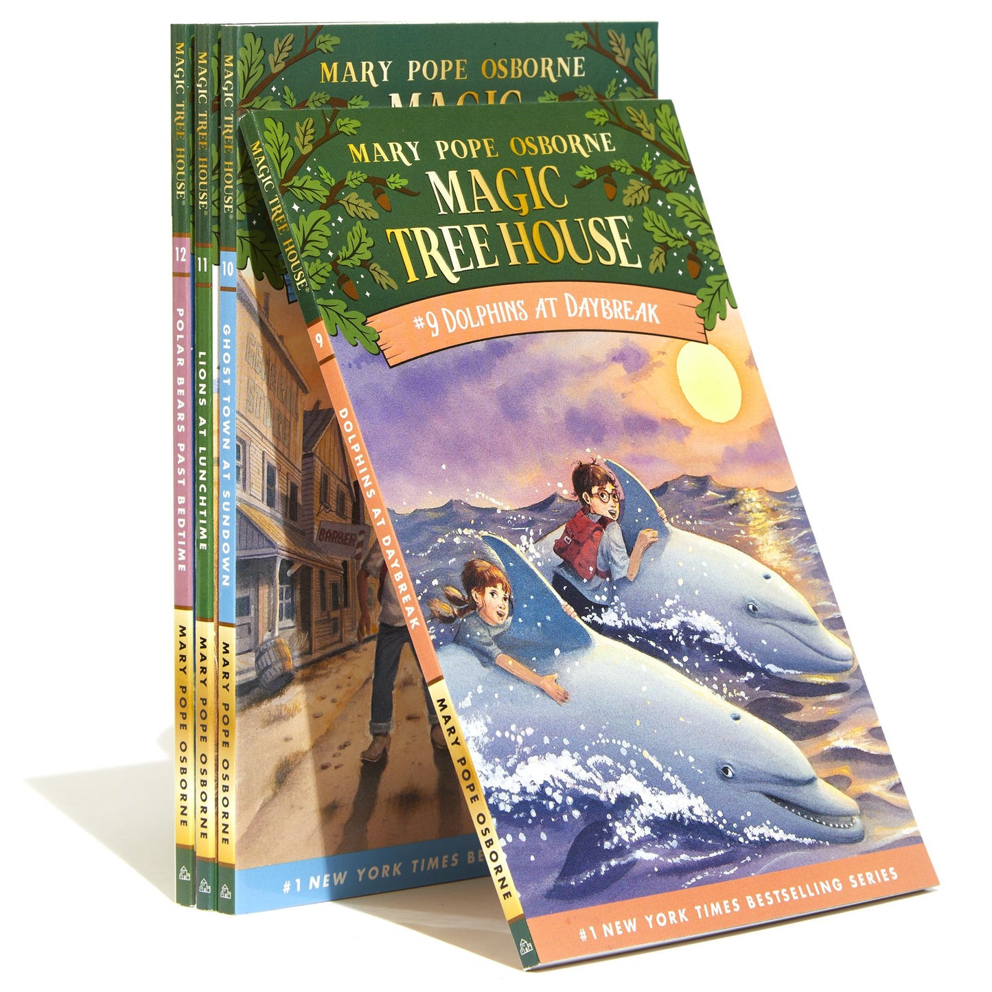Magic Tree House The Mystery of the Ancient Riddles Boxed Set #3: Book 9 - 12 (Magic Treehouse Series)
