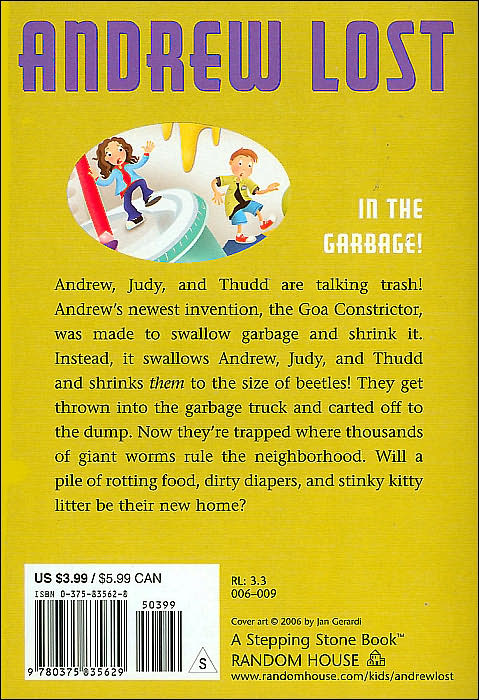 In the Garbage (Andrew Lost Series #13)