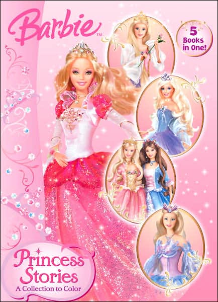 Princess Stories: A Collection to Color (Barbie)