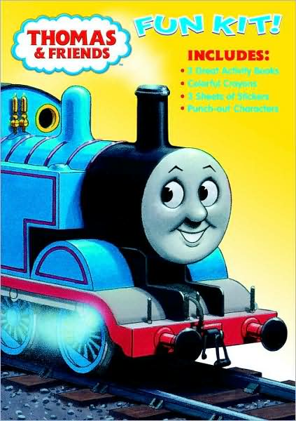 Thomas and Friends Fun Kit! [With 3 Great Activity Books and 3 Sheets of Stickers and Punch-Out Characters and Colorful Crayons