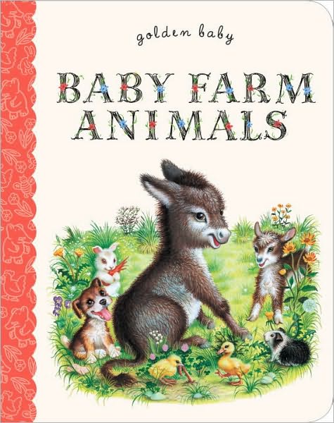 Baby Farm Animals (Little Golden Book Series)