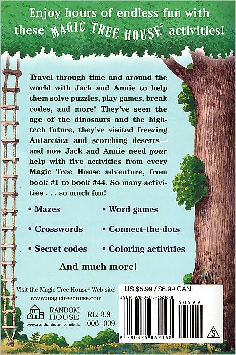 Magic Tree House: Games and Puzzles from the Tree House