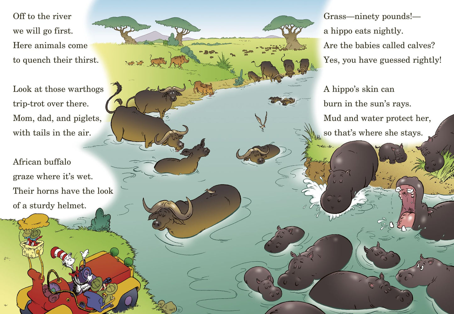 Safari, So Good!: All About African Wildlife (Cat in the Hat's Learning Library Series)