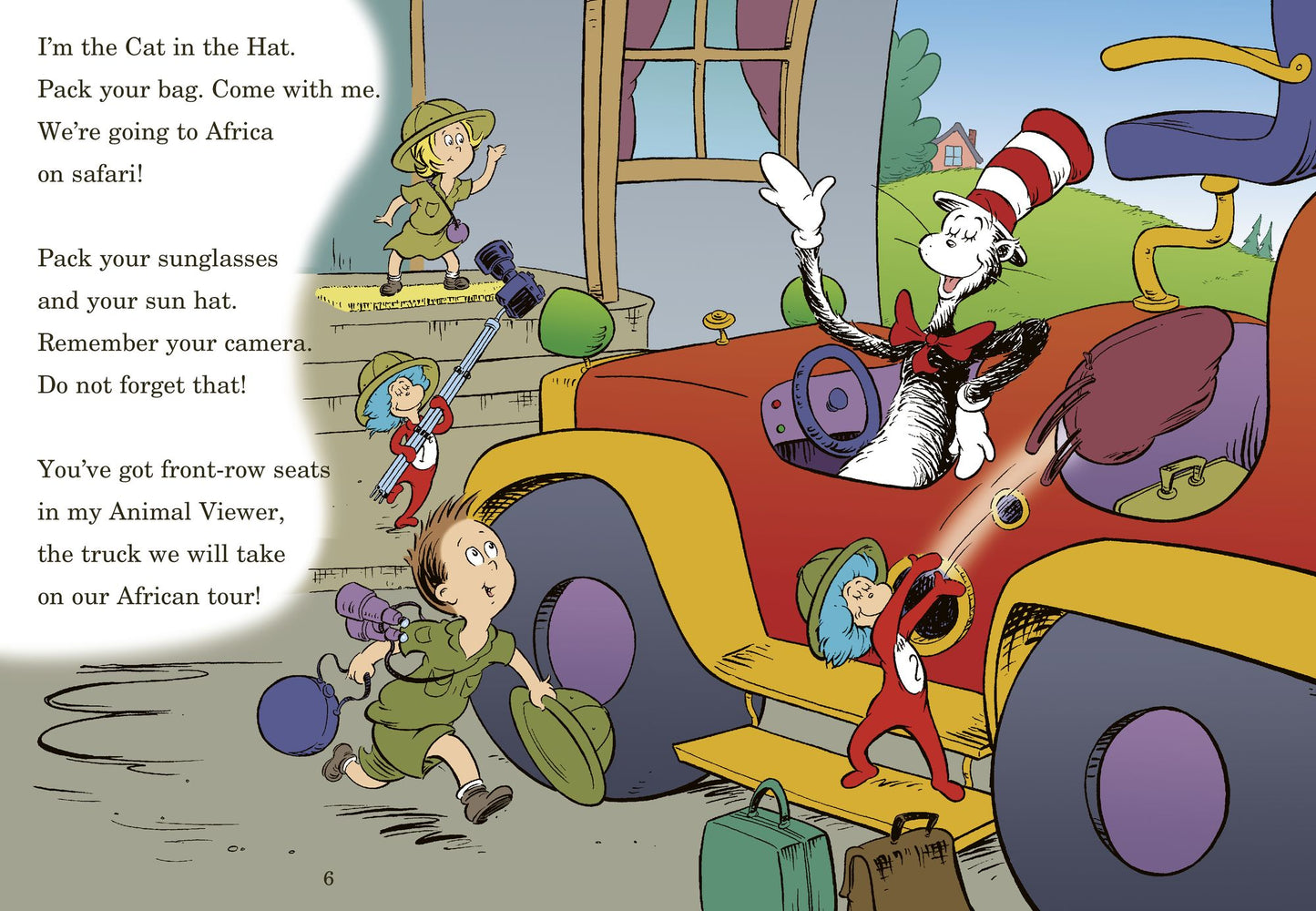 Safari, So Good!: All About African Wildlife (Cat in the Hat's Learning Library Series)