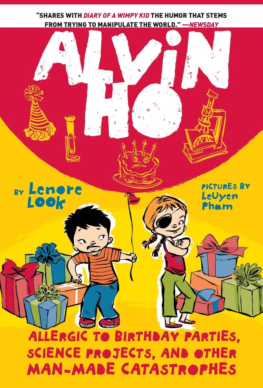 Allergic to Birthday Parties, Science Projects, and Other Man-made Catastrophes (Alvin Ho Series #3)