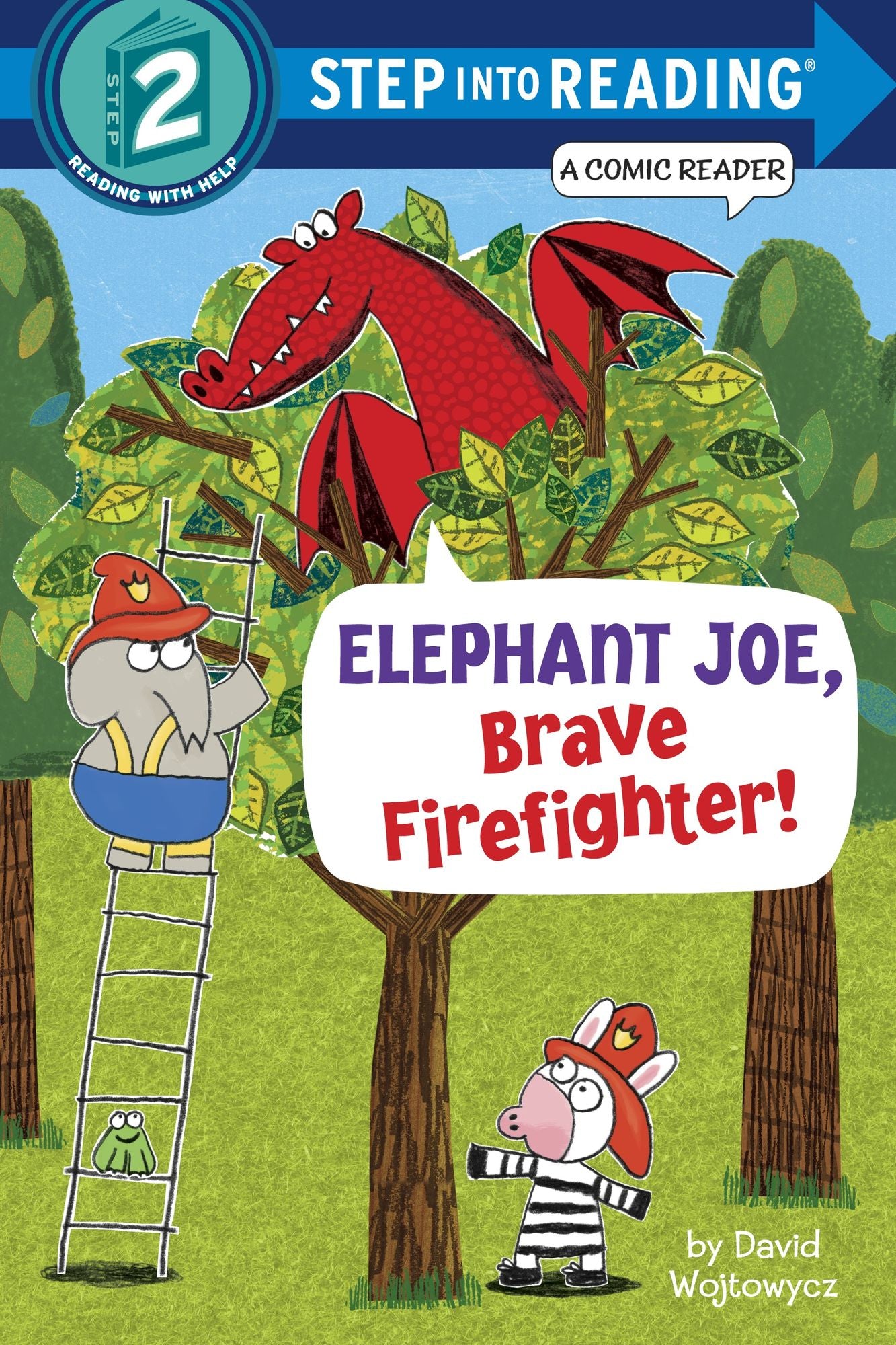 Elephant Joe, Brave Firefighter! (Step into Reading Comic Reader)