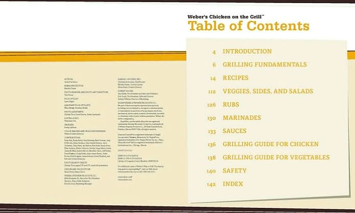 Weber's On the Grill: Chicken & Sides: Over 100 Fresh, Great Tasting Recipes
