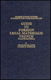 Guide to Foreign Legal Materials: French