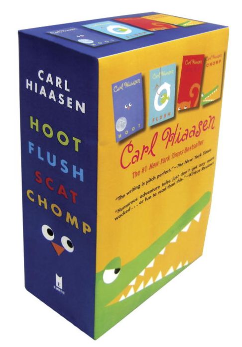 Hiaasen 4-Book Trade Paperback Box Set (Chomp, Flush, Hoot, Scat)