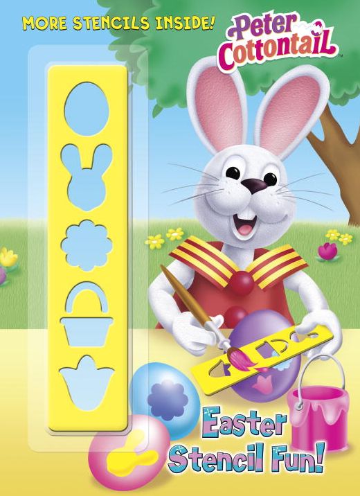 Easter Stencil Fun! (Peter Cottontail)
