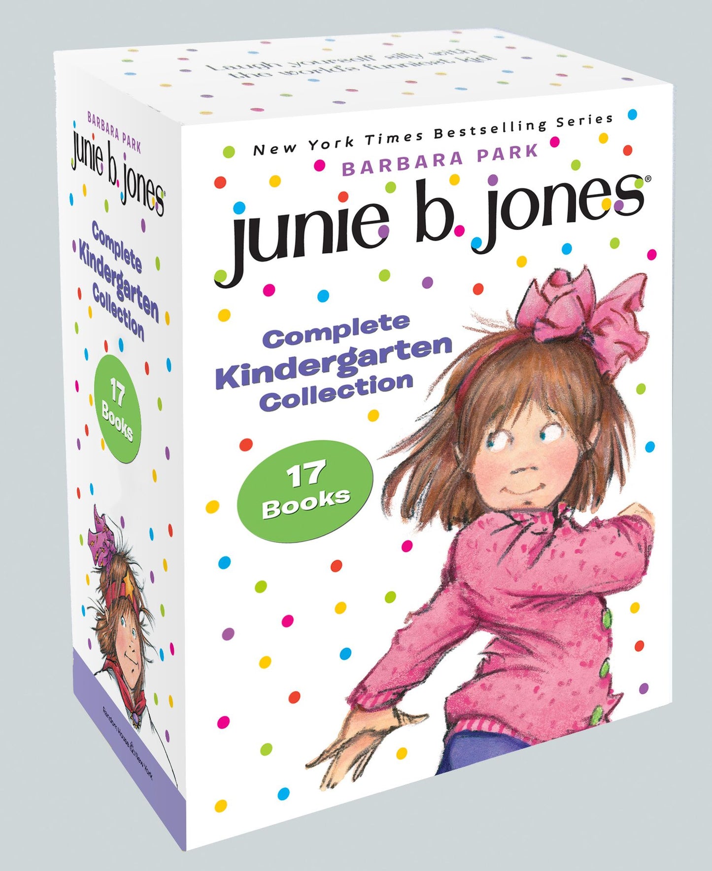 Junie B. Jones Complete Kindergarten Collection: Books 1-17 with paper dolls in boxed set