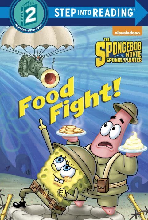 Food Fight!: SpongeBob Movie Tie-In Deluxe Step into Reading (SpongeBob SquarePants)