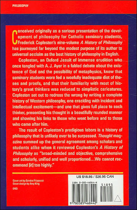 A History of Philosophy Volume II: Medieval Philosophy-From Augustine to Duns Scotus