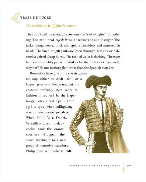 Encyclopedia of the Exquisite: An Anecdotal History of Elegant Delights