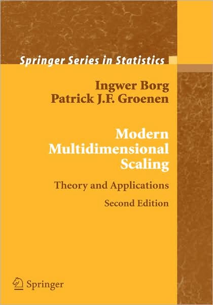 Modern Multidimensional Scaling: Theory and Applications