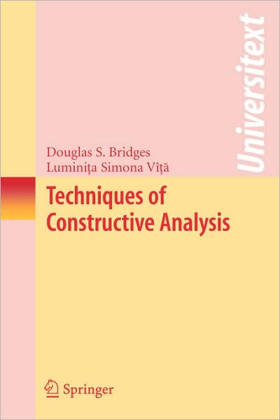 Techniques of Constructive Analysis