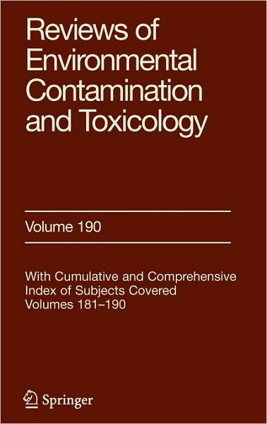 Reviews of Environmental Contamination and Toxicology 190