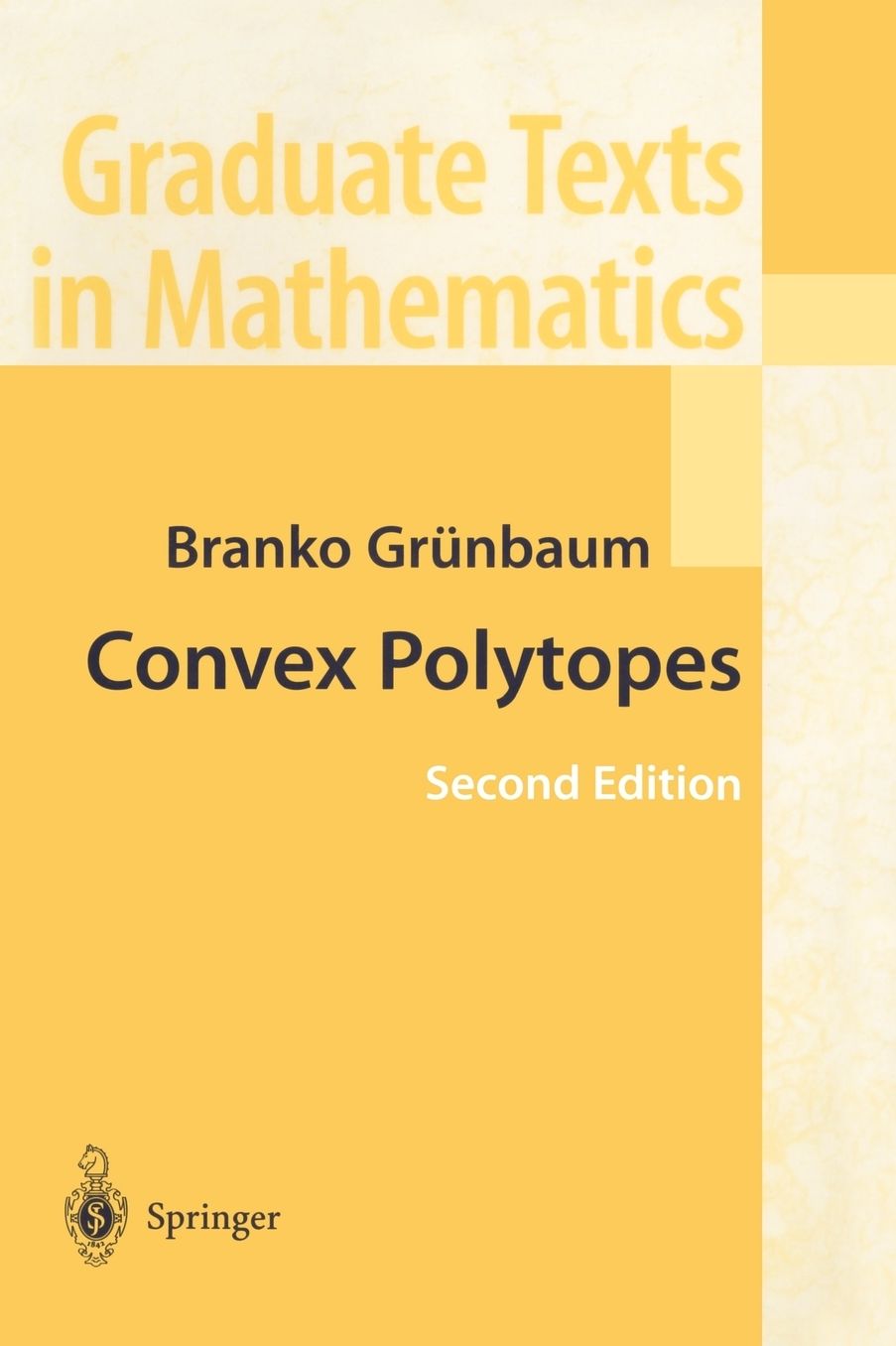 Convex Polytopes