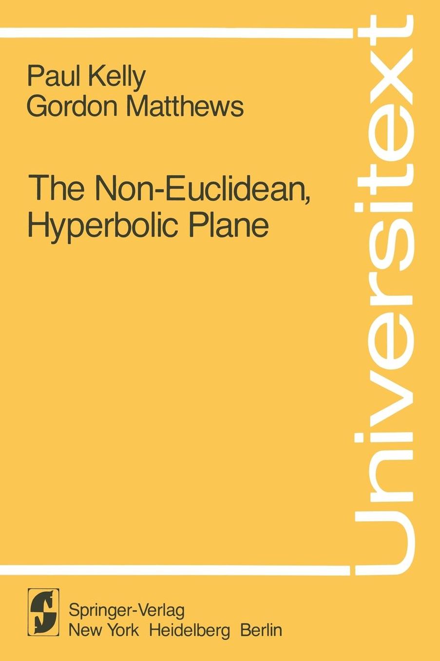 The Non-Euclidean, Hyperbolic Plane: Its Structure and Consistency