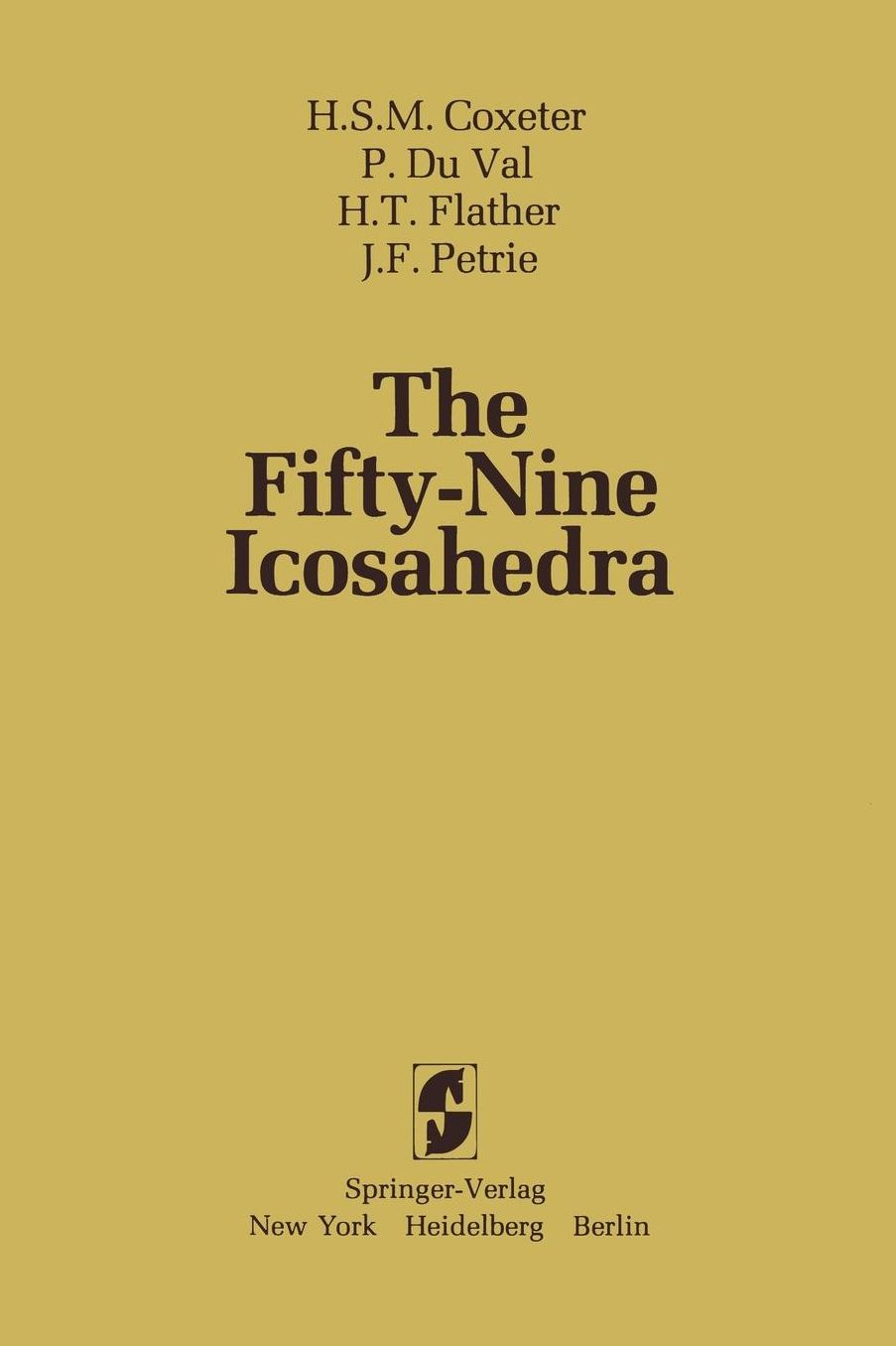 The Fifty-Nine Icosahedra