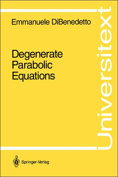 Degenerate Parabolic Equations
