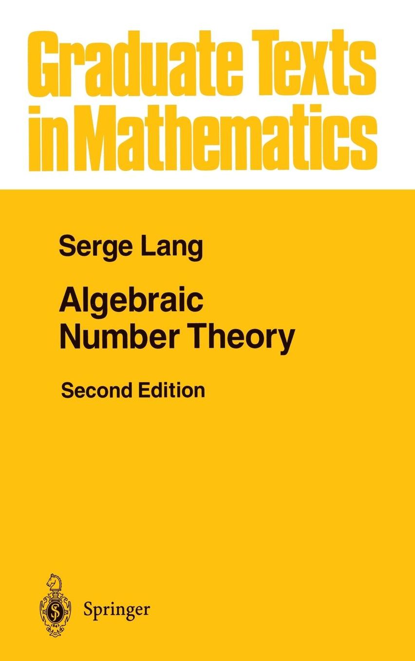 Algebraic Number Theory