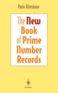 The New Book of Prime Number Records