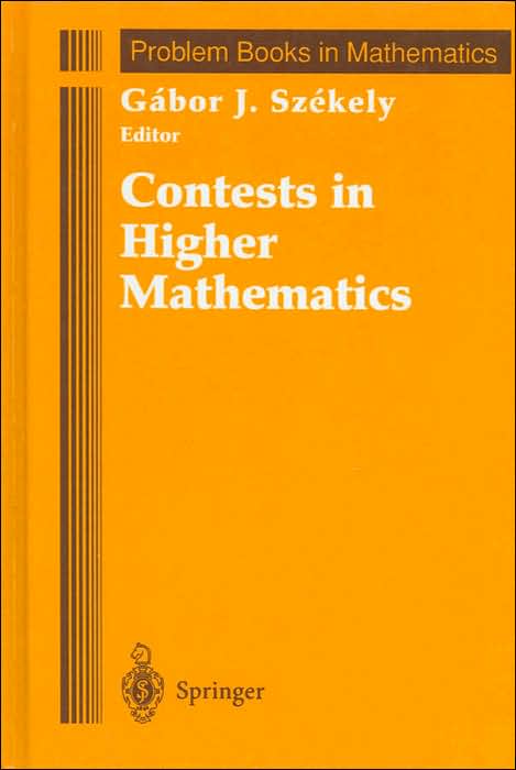 Contests in Higher Mathematics: Miklós Schweitzer Competitions 1962-1991