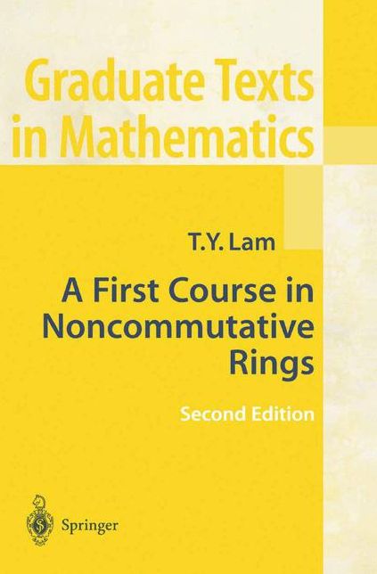 A First Course in Noncommutative Rings