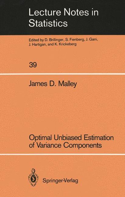 Optimal Unbiased Estimation of Variance Components