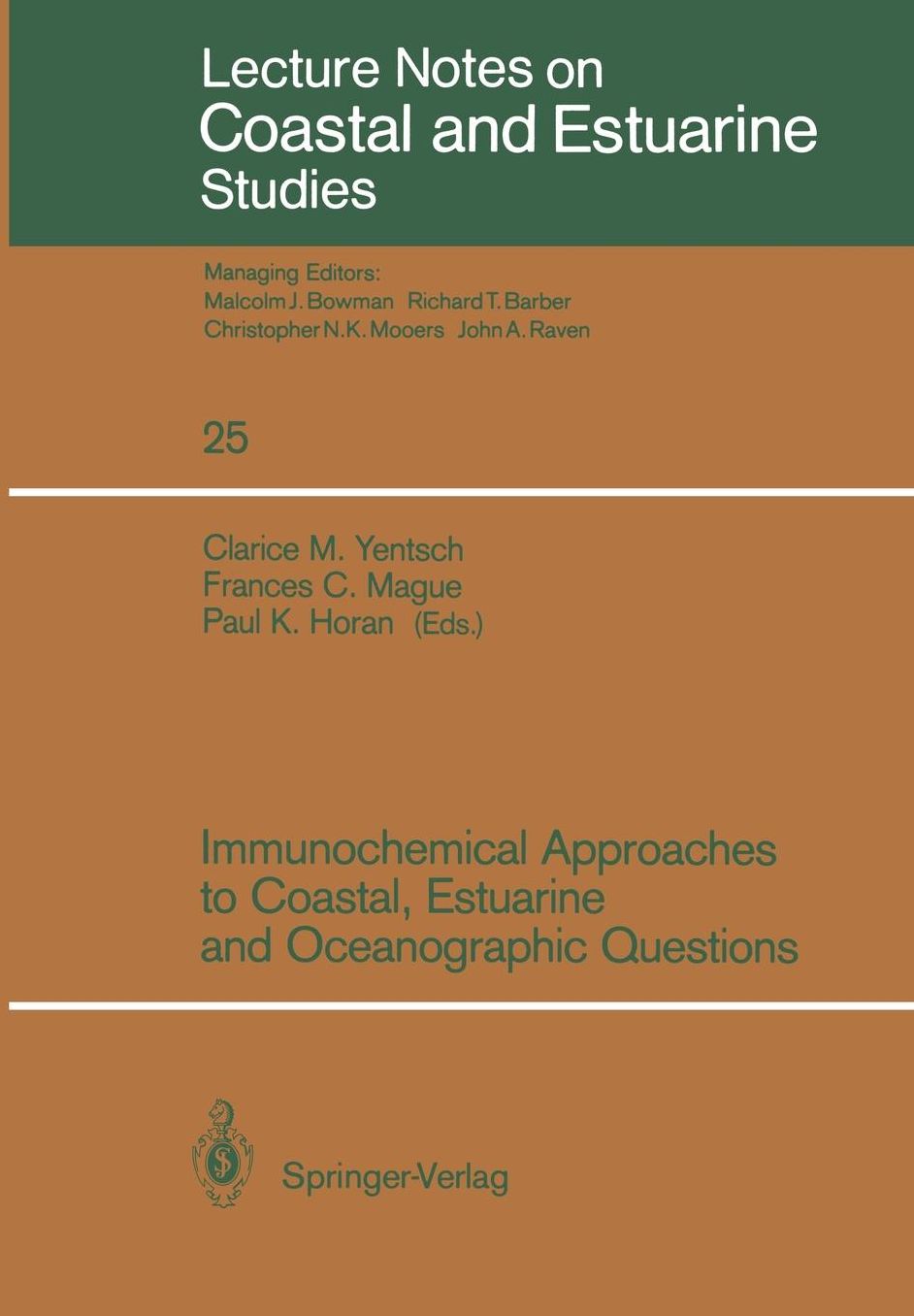Immunochemical Approaches to Coastal, Estuarine and Oceanographic Questions