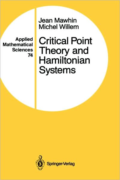 Critical Point Theory and Hamiltonian Systems