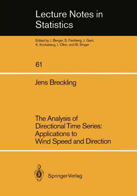 The Analysis of Directional Time Series: Applications to Wind Speed and Direction