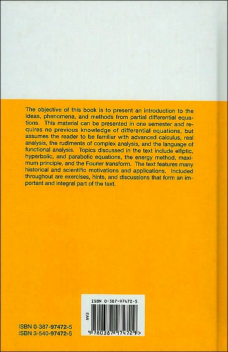 Partial Differential Equations