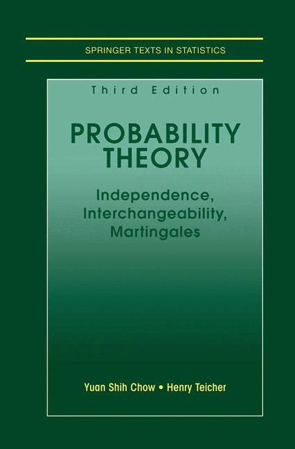Probability Theory: Independence, Interchangeability, Martingales