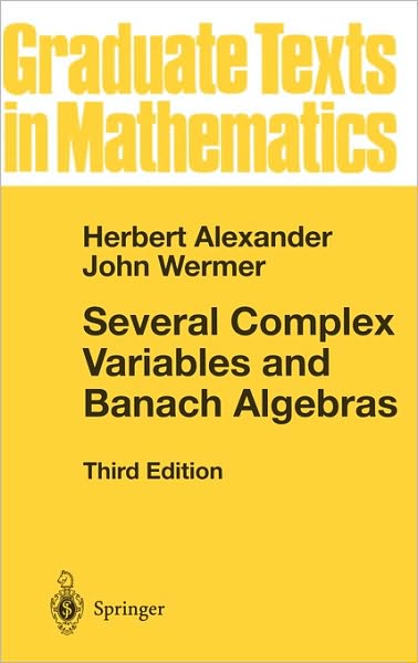Several Complex Variables and Banach Algebras