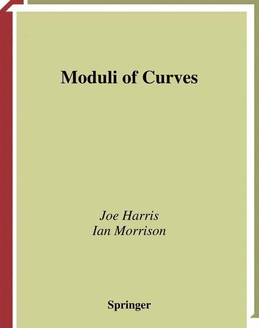Moduli of Curves