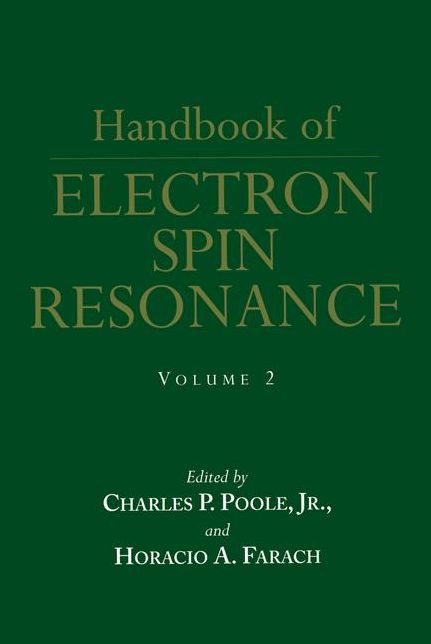 Handbook of Electron Spin Resonance: Volume 2