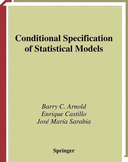 Conditional Specification of Statistical Models