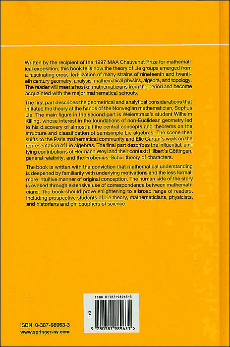 Emergence of the Theory of Lie Groups: An Essay in the History of Mathematics 1869-1926