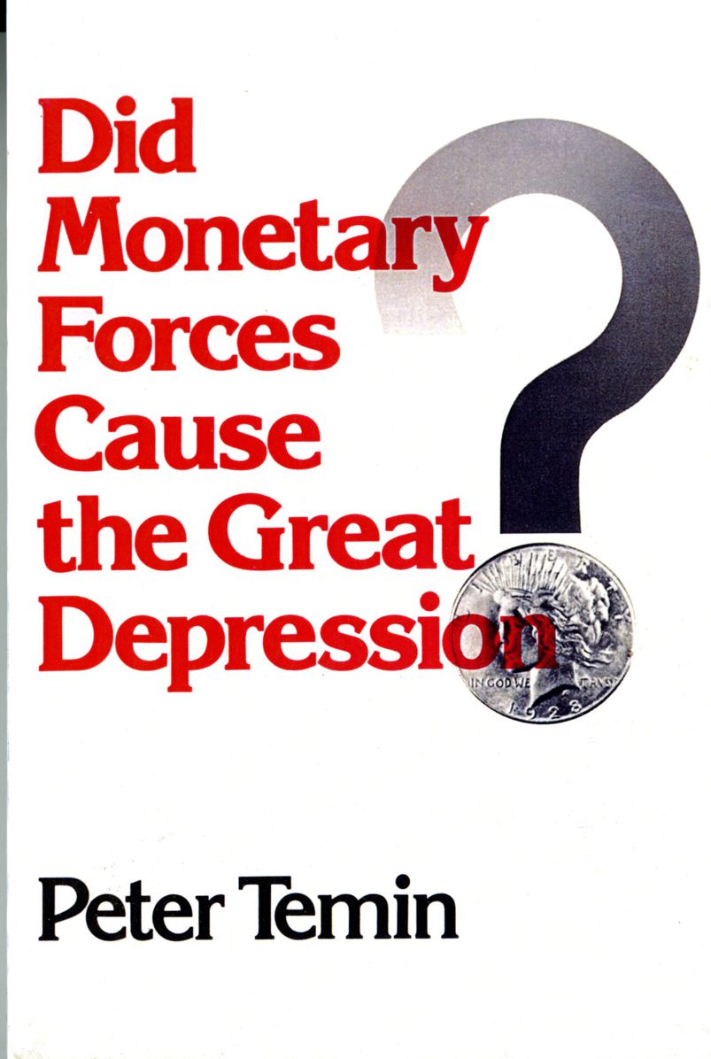 Did Monetary Forces Cause the Great Depression?
