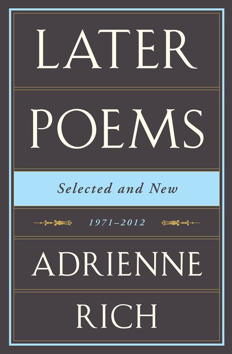 Later Poems: Selected and New 1971-2012