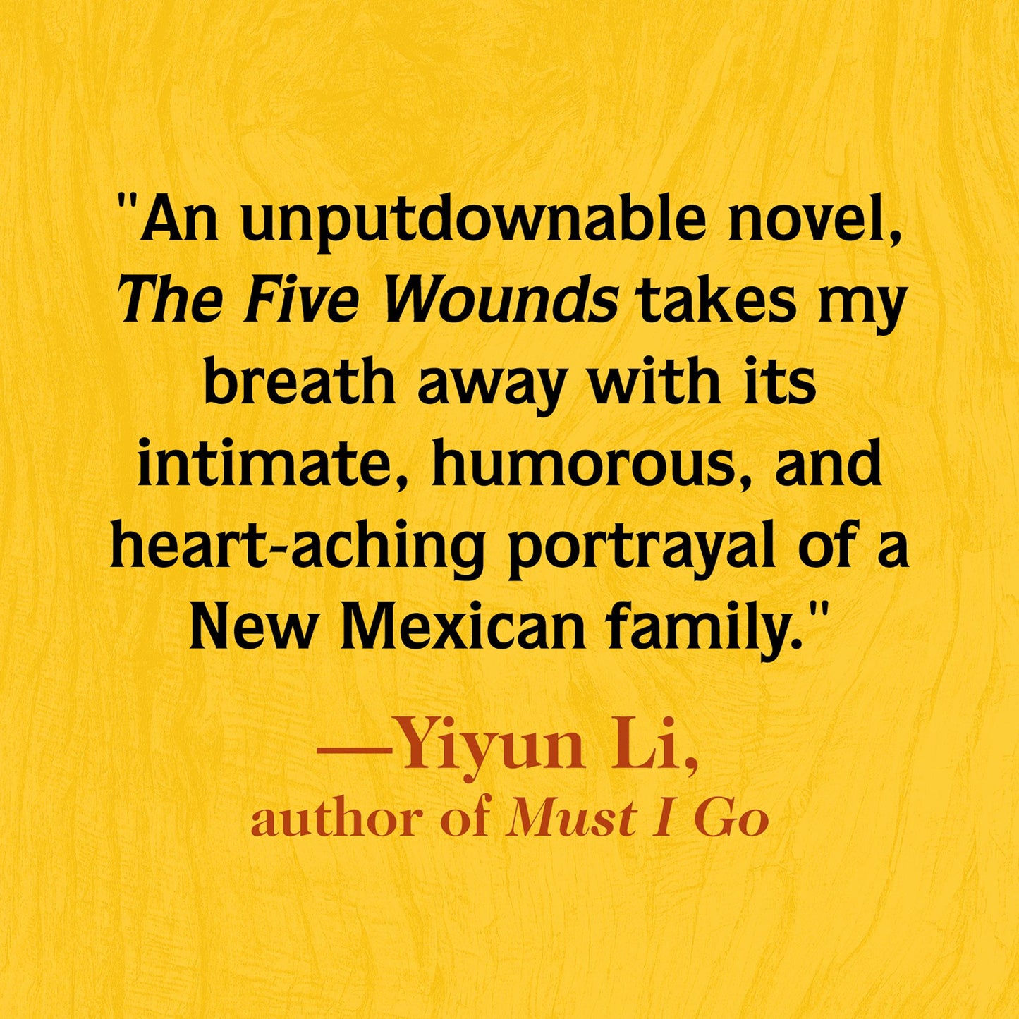 The Five Wounds: A Novel