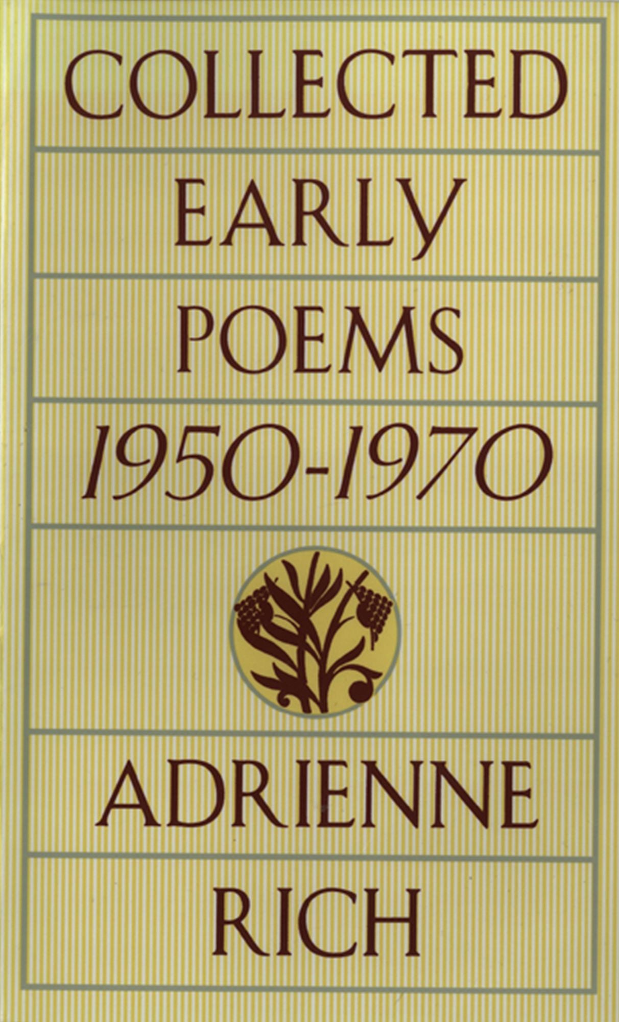 Collected Early Poems, 1950-1970