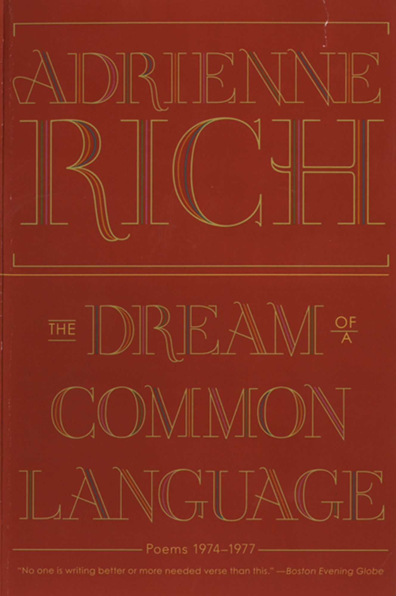 The Dream of a Common Language: Poems 1974-1977