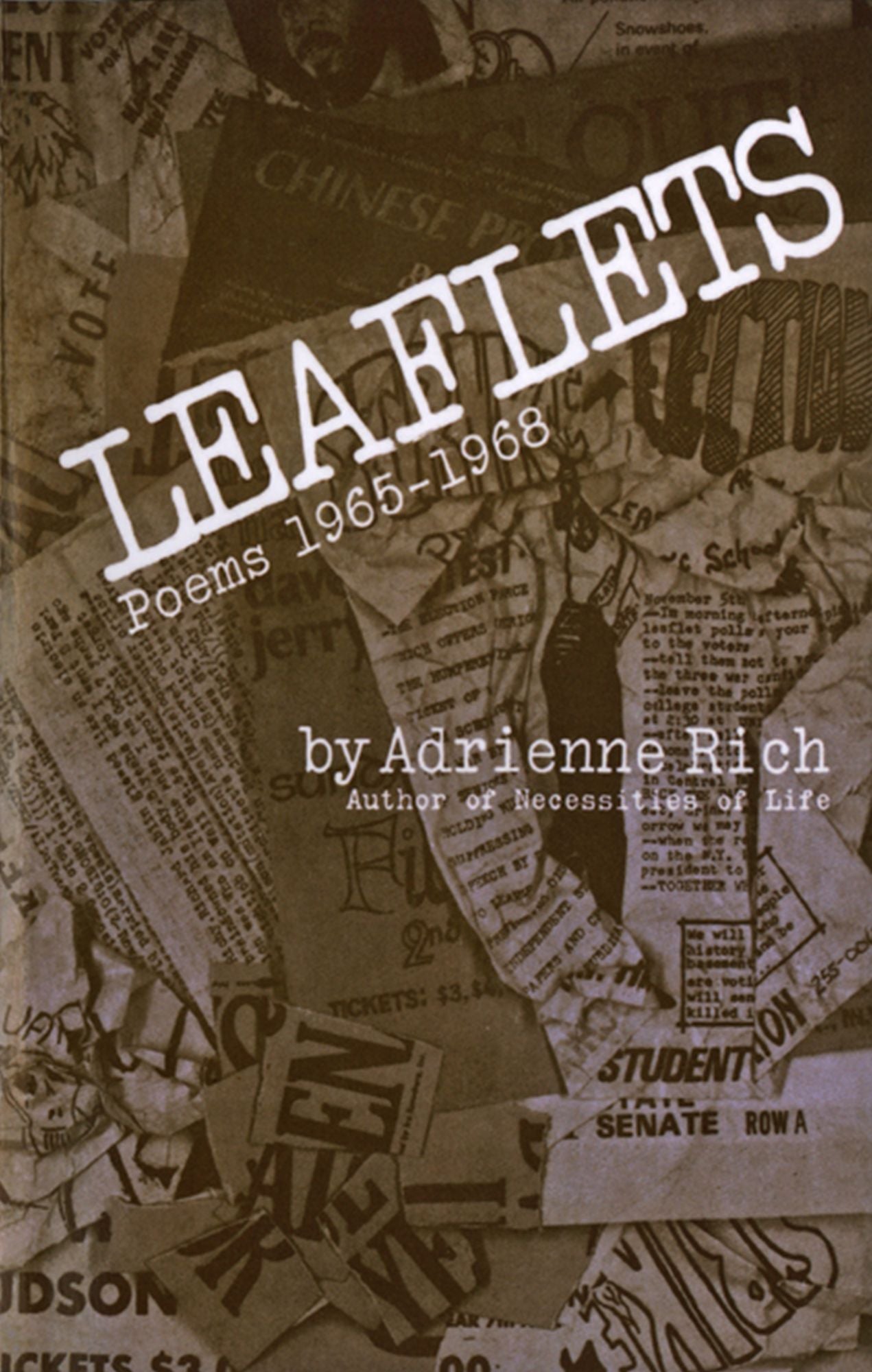 Leaflets: Poems 1965-1968