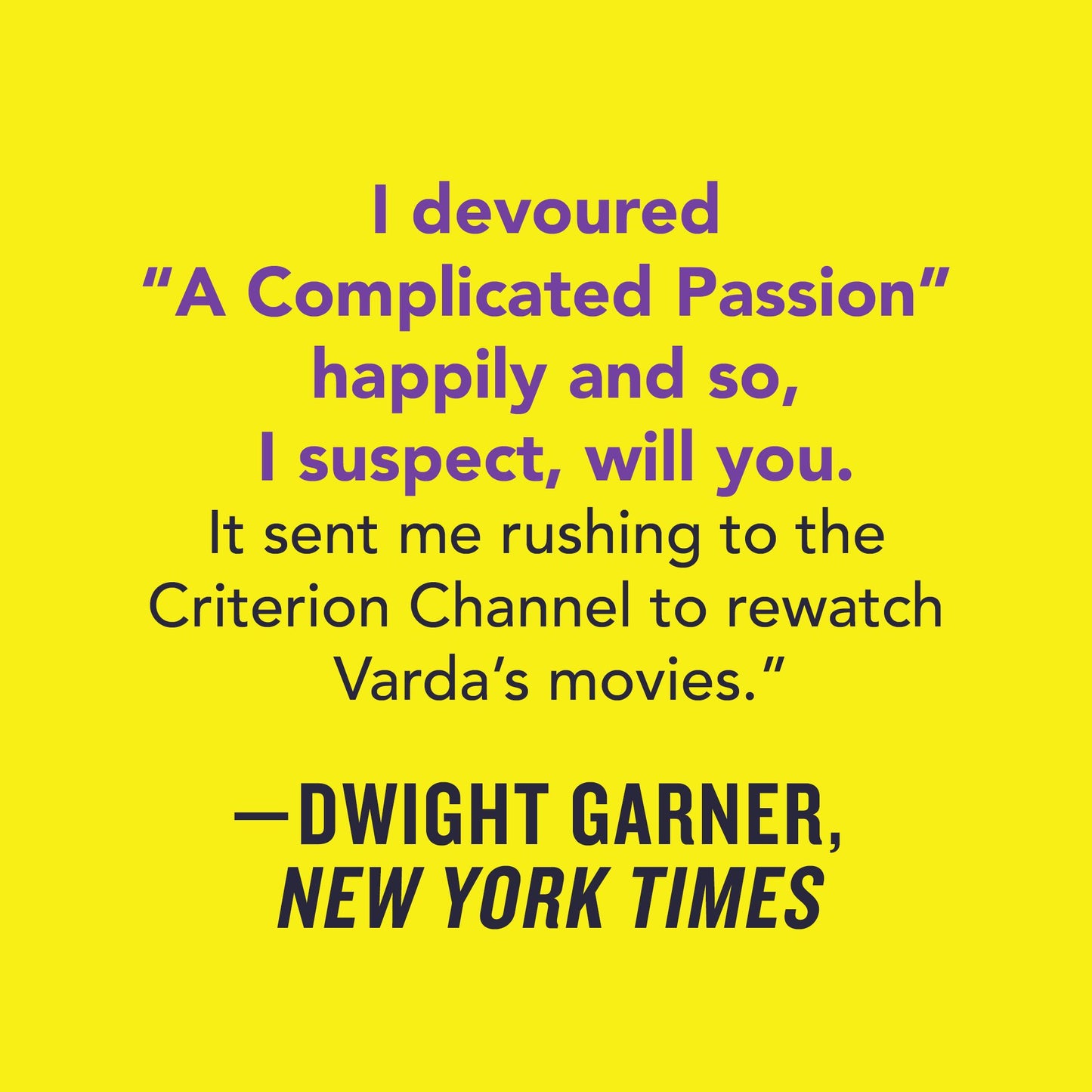A Complicated Passion: The Life and Work of Agnes Varda