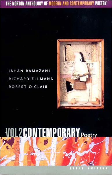 Norton Anthology Modern and Contemporary Poetry