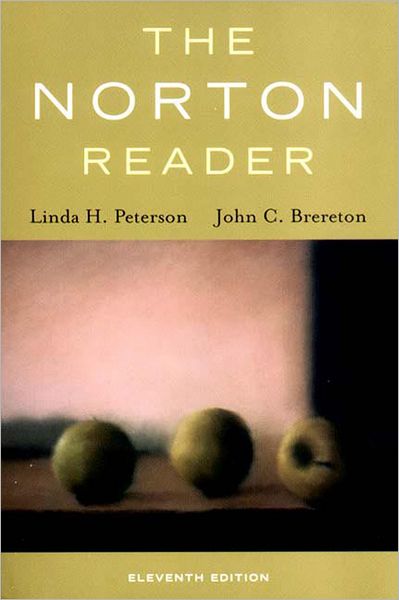 Norton Reader: An Anthology of Expository Prose