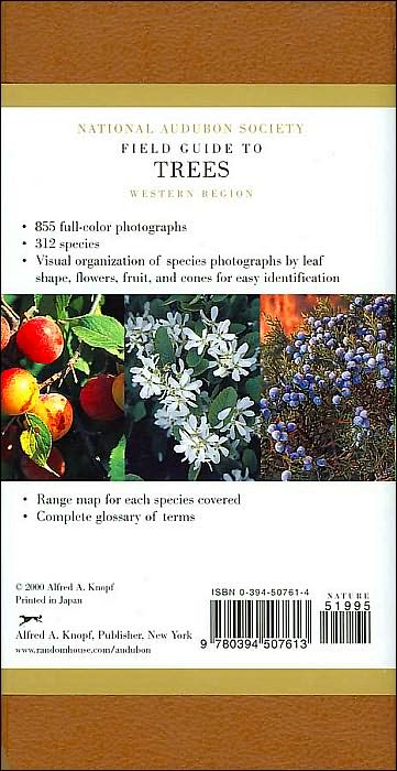 National Audubon Society Field Guide to North American Trees: Western Edition